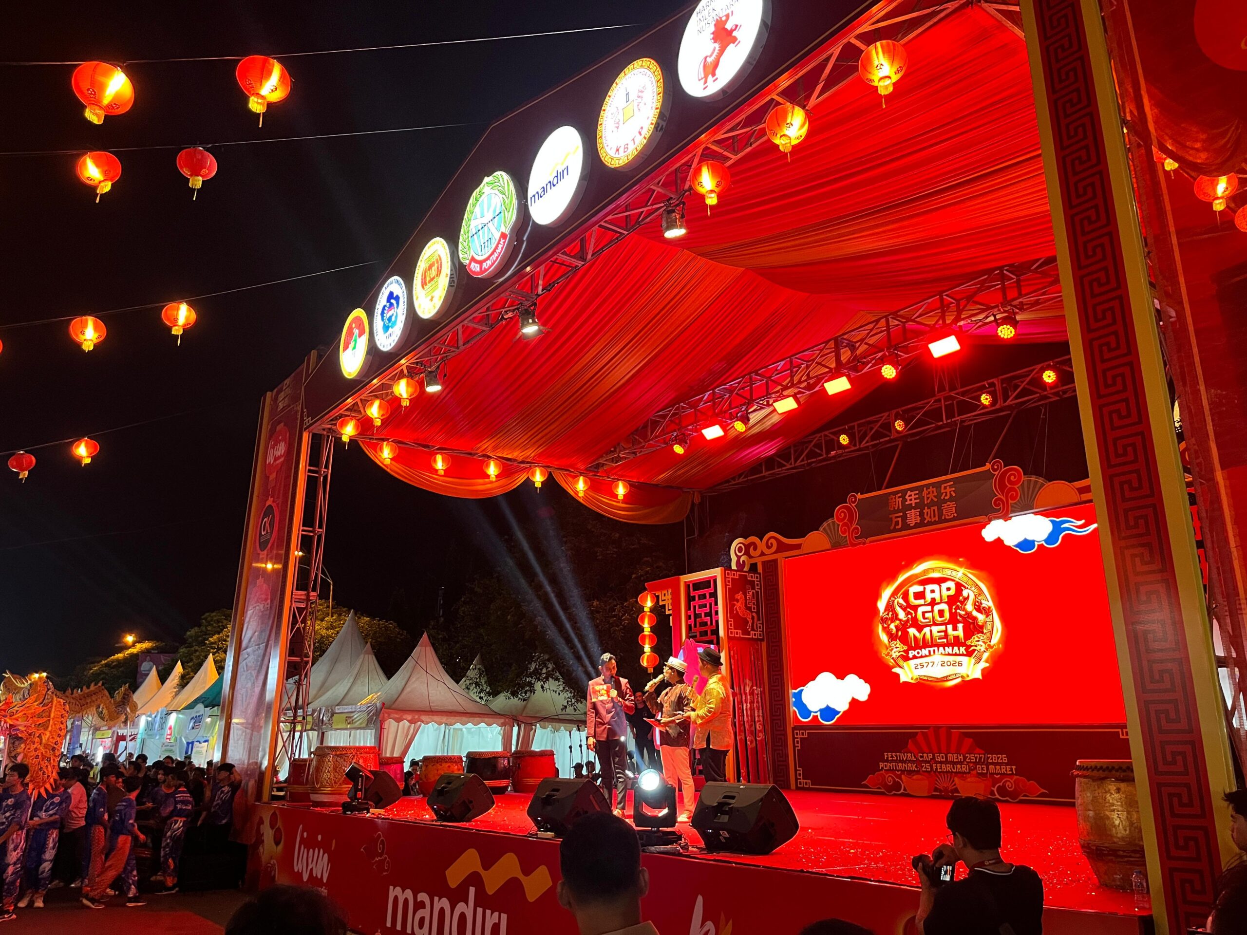 Pembukaan Festival Cap Go Meh Pontianak