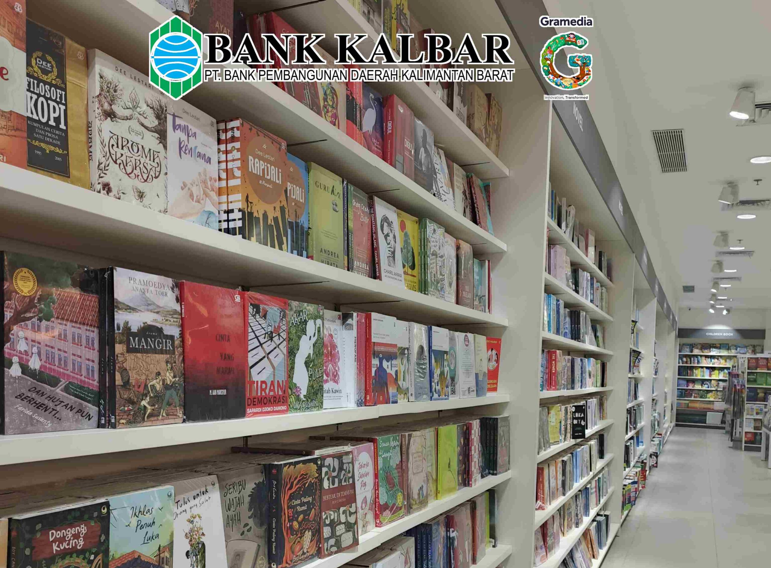 mbg, bankkalbar dan gramedia